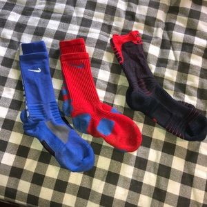 Nike Elite Crew sock 3 pack  sizes L-M-L men’s